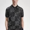 Block Graphic Men’s Polo Shirt