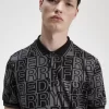 Block Graphic Men’s Polo Shirt