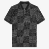 Block Graphic Men’s Polo Shirt