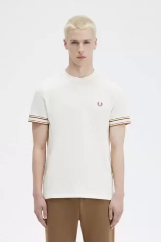 Bold Tipped Piqué Men’s T-Shirt