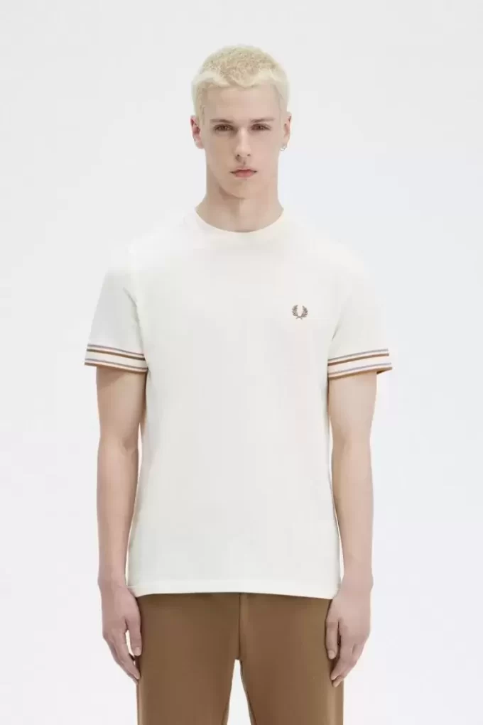 Bold Tipped Piqué Men’s T-Shirt