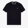 Bomber Collar Men’s Polo Shirt