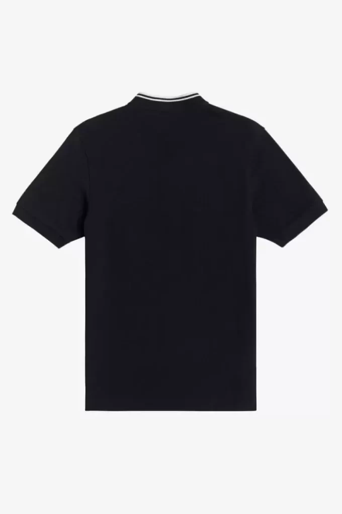 Bomber Collar Men’s Polo Shirt