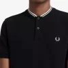 Bomber Collar Men’s Polo Shirt