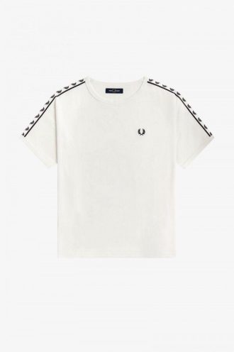 Boxy Taped Ringer T Shirts