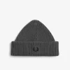 Branded Patch Ribbed Men’s Caps