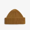 Branded Patch Ribbed Men’s Caps