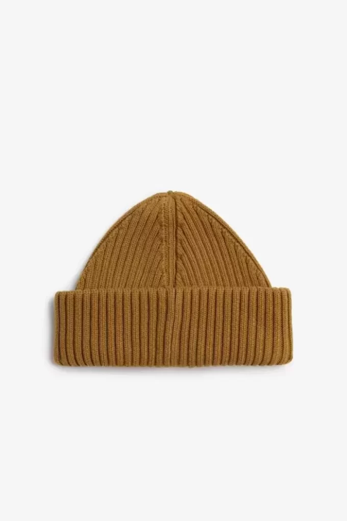 Branded Patch Ribbed Men’s Caps