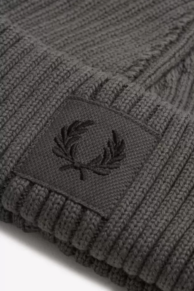 Branded Patch Ribbed Men’s Caps