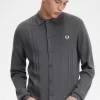 Button Through Knitted Men’s Shirt