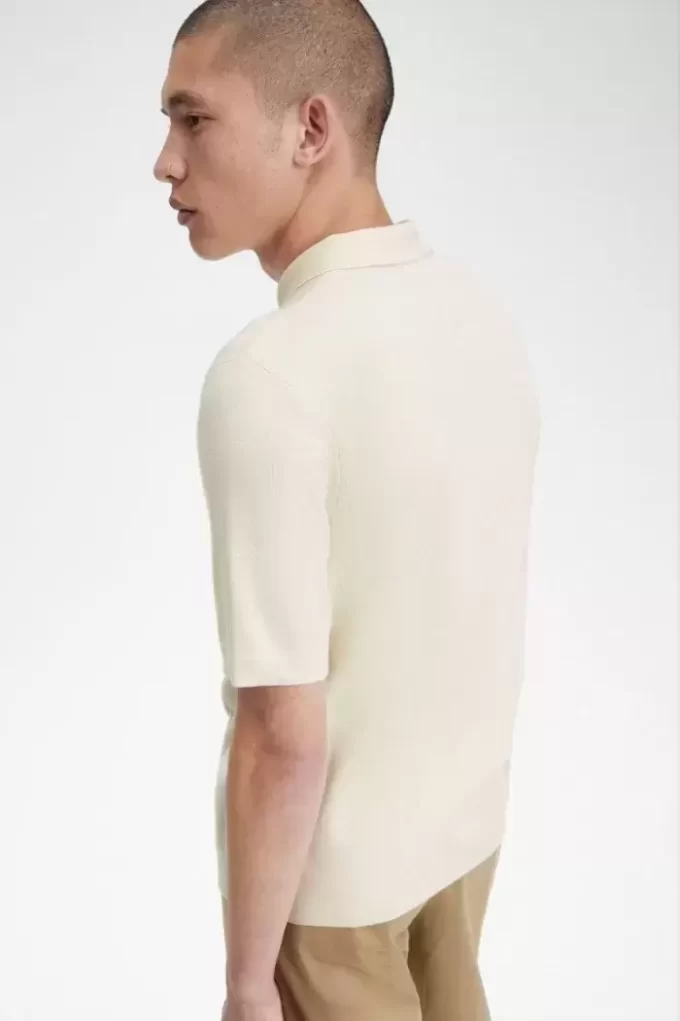 Button Through Knitted Men’s Shirt Button Through Knitted Men’s Shirt