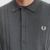 Button Through Knitted Men’s Shirt