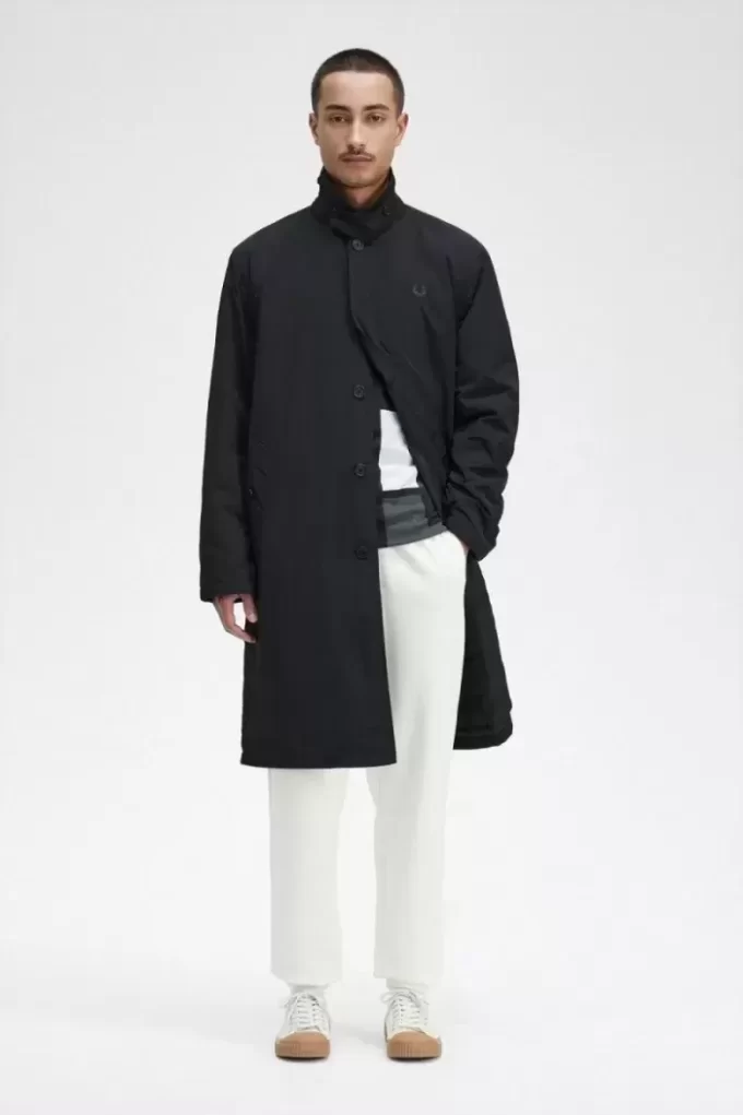 Button Through Mac Men’s Parka