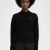 Chenille Grid Women’s Jumper