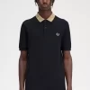 Chequerboard Collar Men’s Polo Shirt