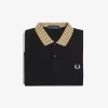Chequerboard Collar Men’s Polo Shirt