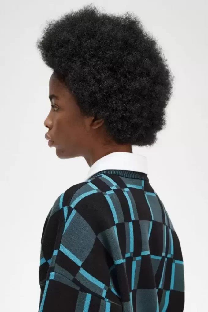 Chequerboard Women’s Jumper Chequerboard Women’s Jumper