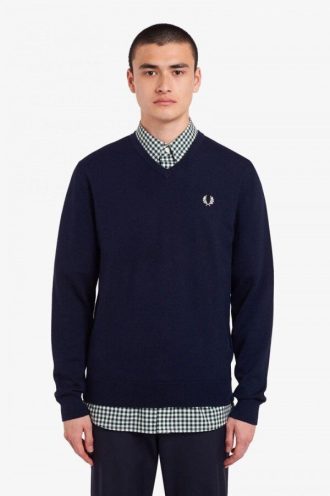 Classic V Neck Jumper Knitwear