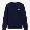 Classic V Neck Jumper Knitwear