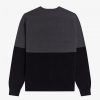 Colour Block Crew Jumper Knitwear