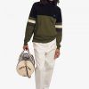 Colour Block Half-Zip Jumper Knitwear