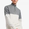 Colour Block Half Zip Sweatshirts