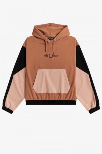 Colour Block Hooded Sweatshirts