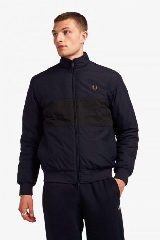 Colour Block Padded Brentham Jackets