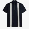 Colour Block Panel Polo Shirts