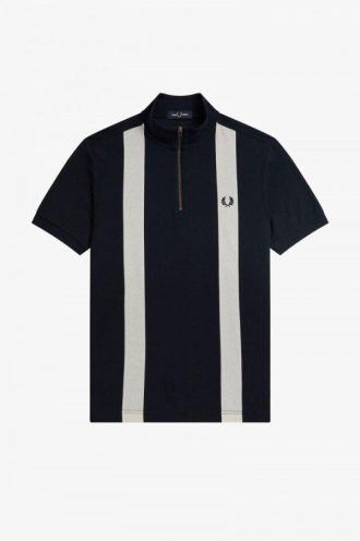 Colour Block Panel Polo Shirts