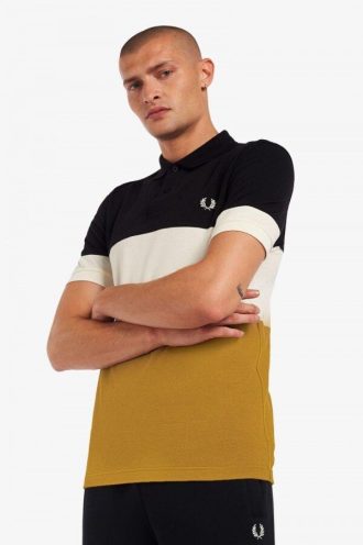 Colour Block Polo Shirts