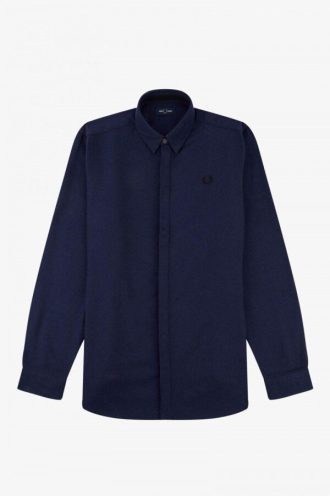 Concealed Placket Flannel Shirts