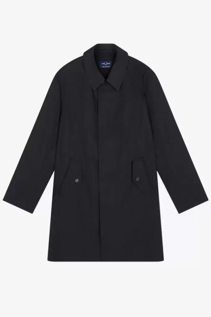Concealed Placket Mac Men’s Parka