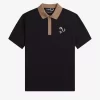 Contrast Collar Men’s Polo Shirt