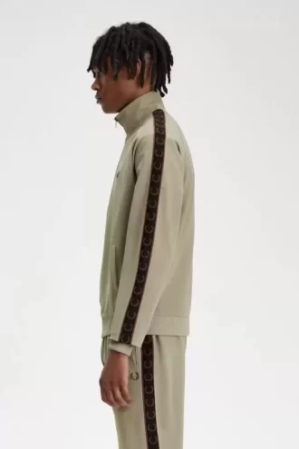 Contrast Tape Men’s Track Jackets