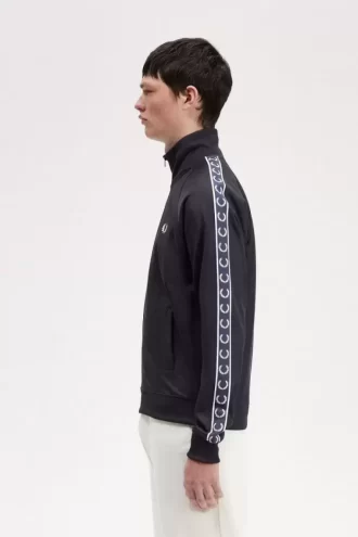 Contrast Tape Men’s Track Jackets