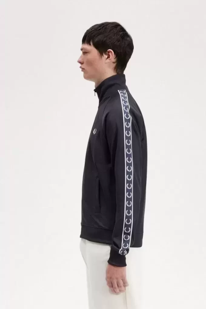 Contrast Tape Men’s Track Jackets