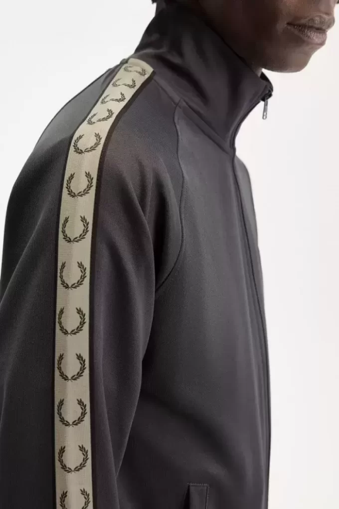 Contrast Tape Men’s Track Jackets