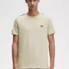 Contrast Tape Ringer Men’s T-Shirt