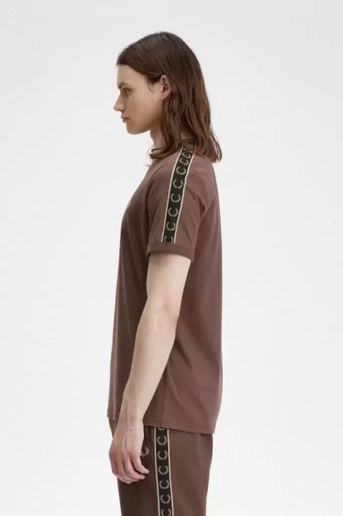 Contrast Tape Ringer Men’s T-Shirt
