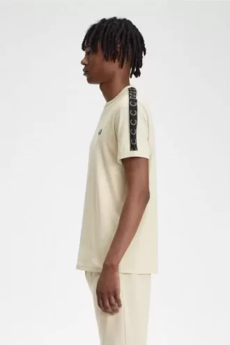 Contrast Tape Ringer Men’s T-Shirt