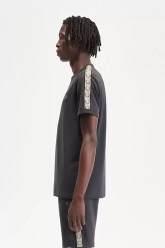 Contrast Tape Ringer Men’s T-Shirt