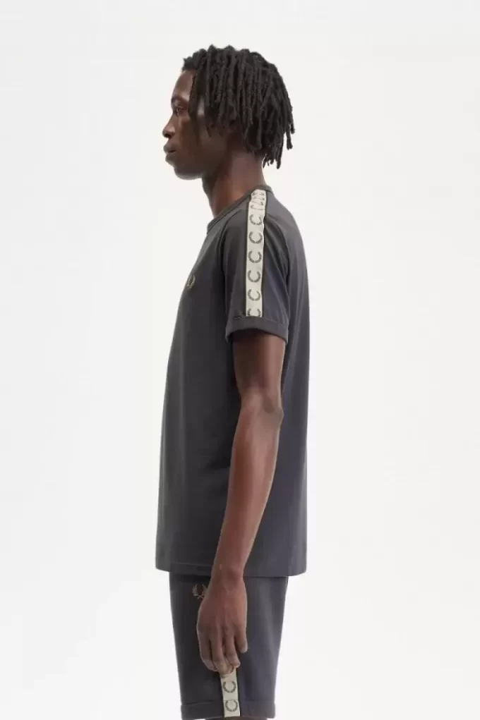 Contrast Tape Ringer Men’s T-Shirt