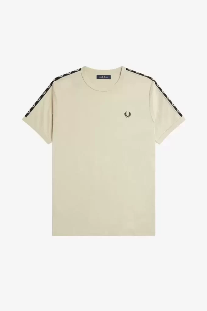 Contrast Tape Ringer Men’s T-Shirt