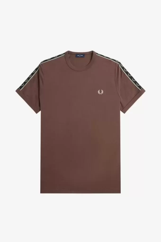 Contrast Tape Ringer Men’s T-Shirt
