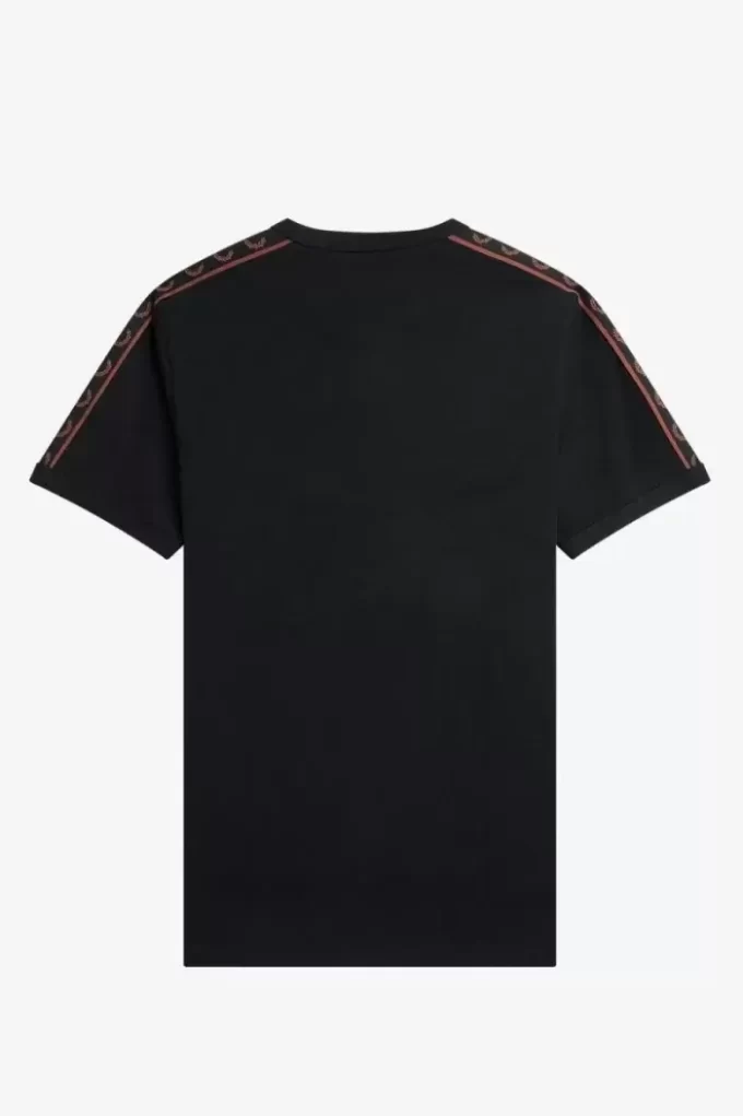 Contrast Tape Ringer Men’s T-Shirt