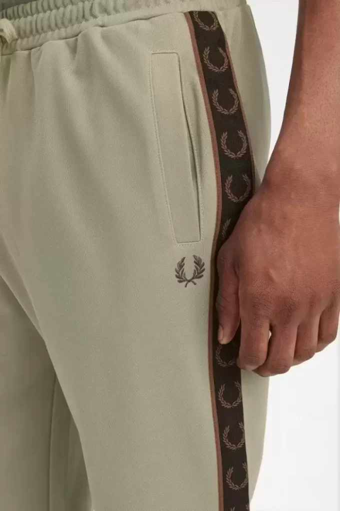 Contrast Tape Track Men’s Pants