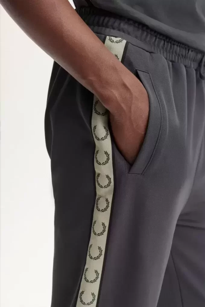 Contrast Tape Track Men’s Pants