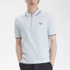 Crepe Pique Zip Neck Men’s Polo Shirt