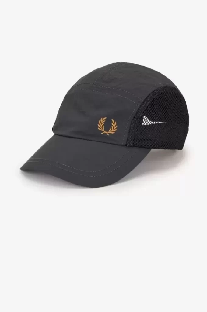 Crinkle Nylon Mesh Men’s Caps